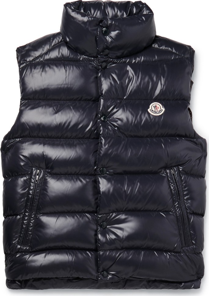Moncler Tib Slim-Fit Quilted Shell Down Gilet
