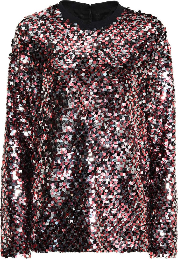 McQ - Alexander McQueen Sequinned top