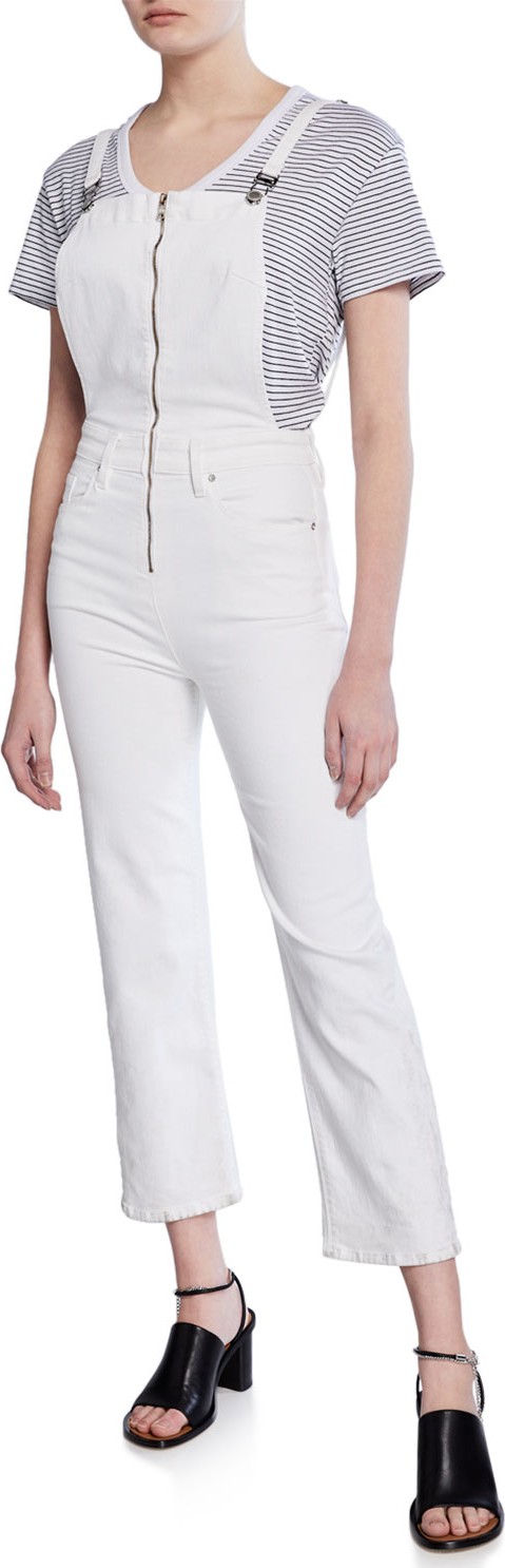 Hudson Avalon Cropped Coverall Denim Jumpsuit Hudson Avalon Cropped Coverall Denim Jumpsuit