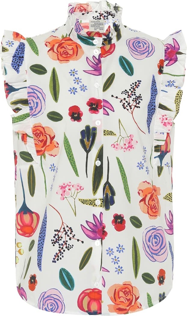 Baum und Pferdgarten Medora floral cotton blouse