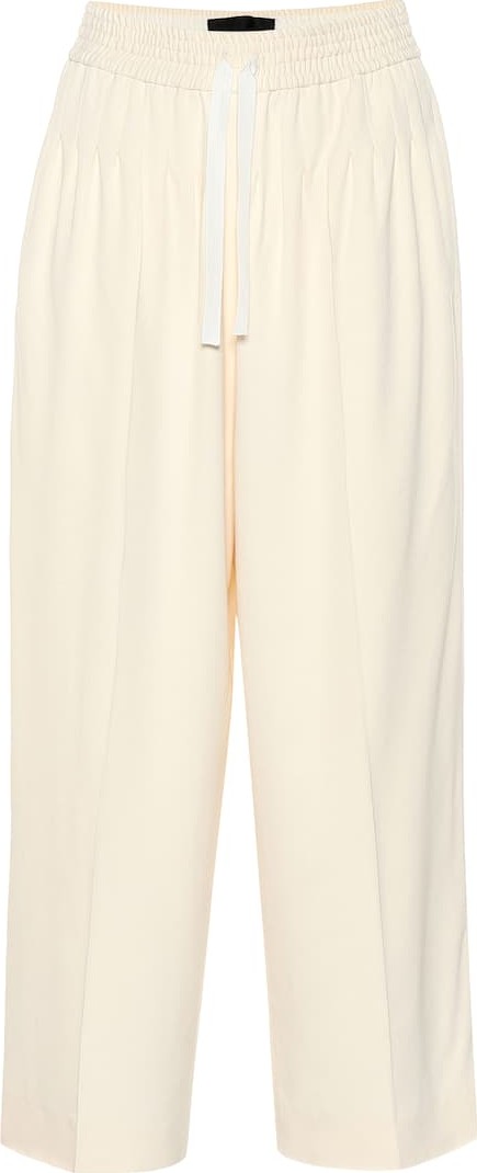 Haider Ackermann Crêpe wide-leg pants
