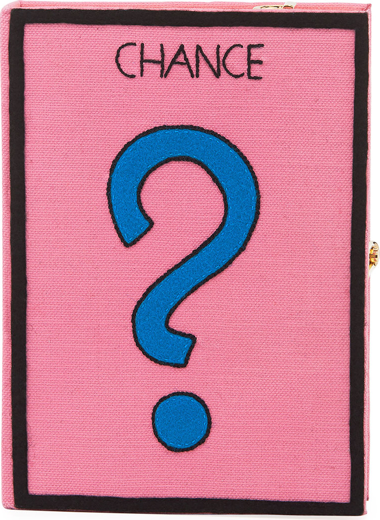 Olympia Le-Tan Chance Monopoly Card Box Clutch Bag