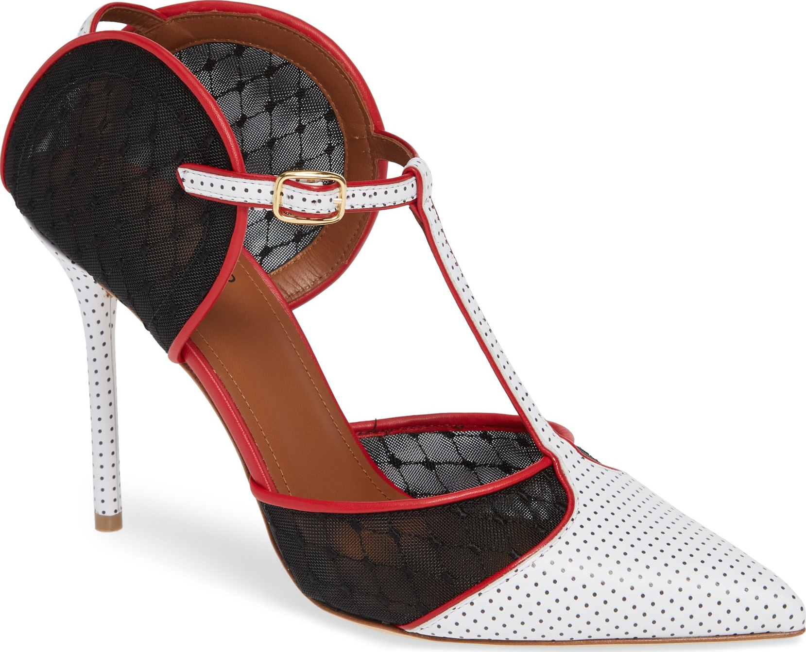 Malone Souliers x Emanuel Ungaro Imogen T-Strap Pump