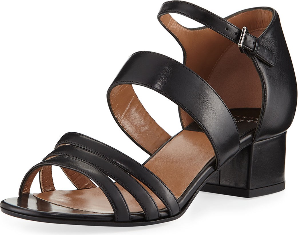 Laurence Dacade Nanou Metallic Strappy Sandals