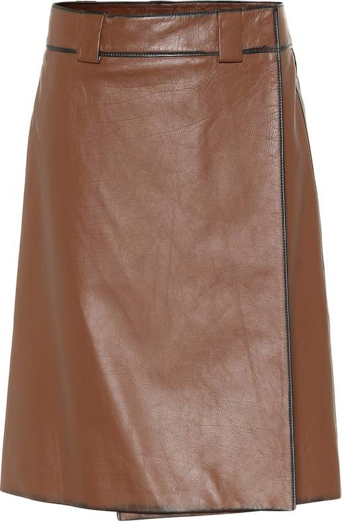 Prada Leather skirt