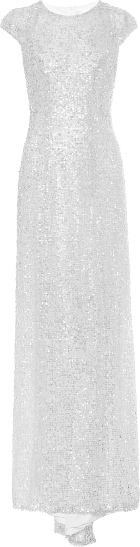 Galvan Estrella sequined gown