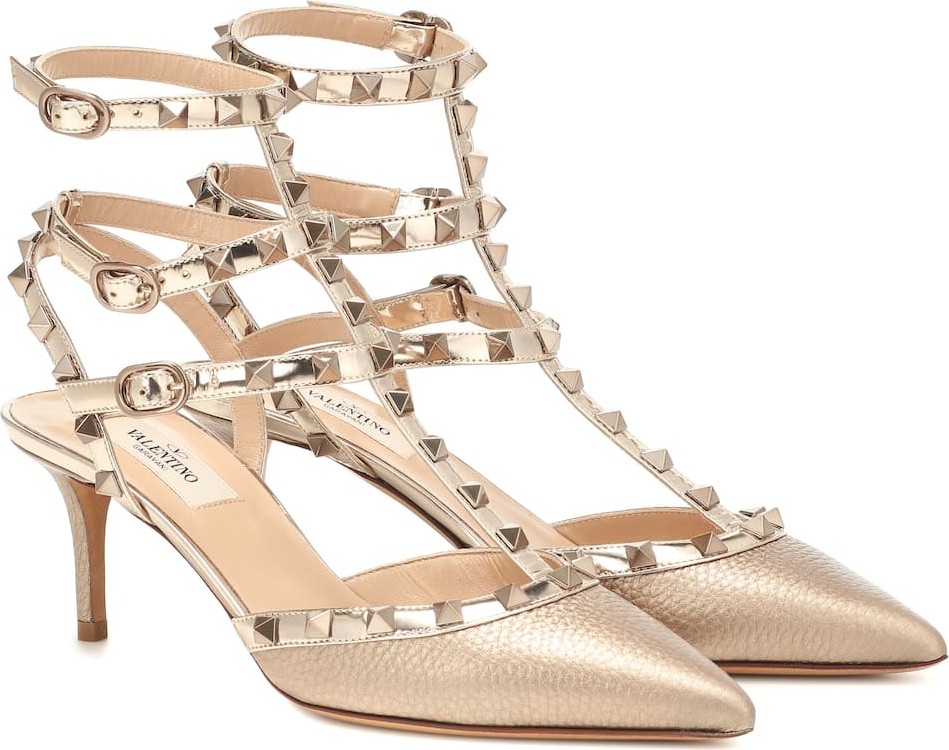 Valentino Valentino Garavani Rockstud leather pumps