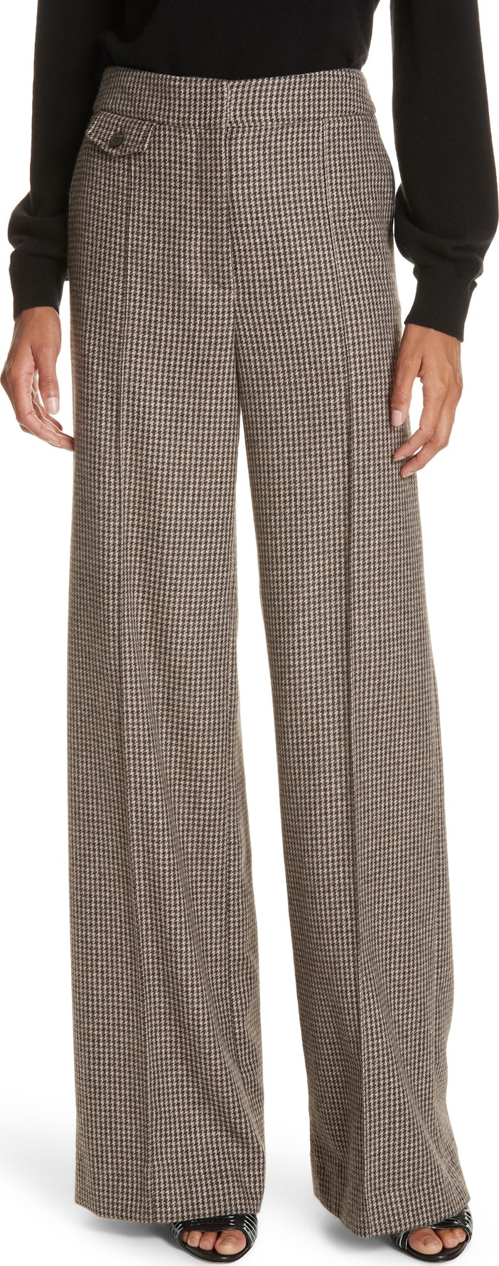 Veronica Beard Jewell Houndstooth Trousers