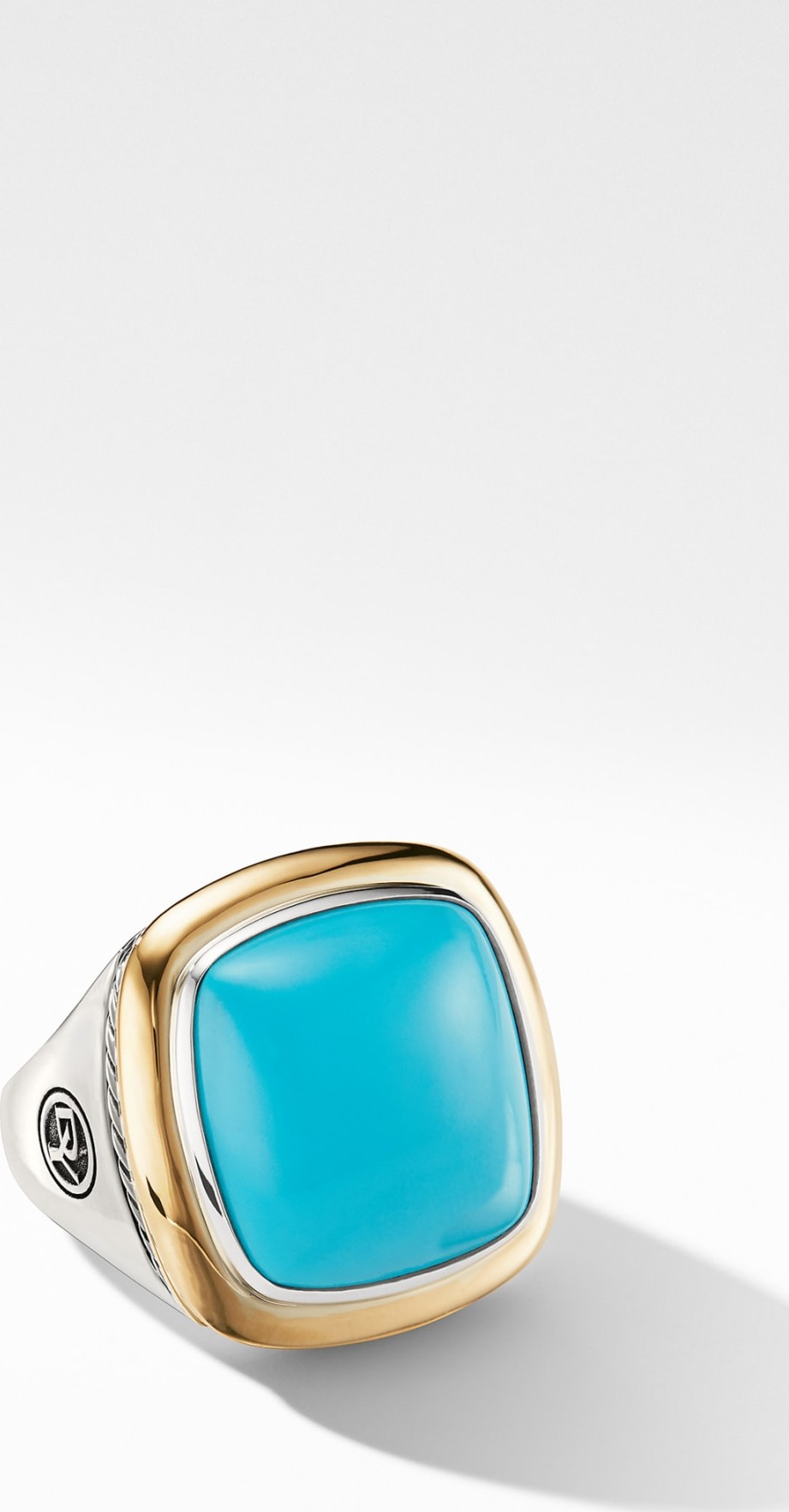 David Yurman Albion<sup>® Statement Ring with 18K Gold and Champagne Citrine