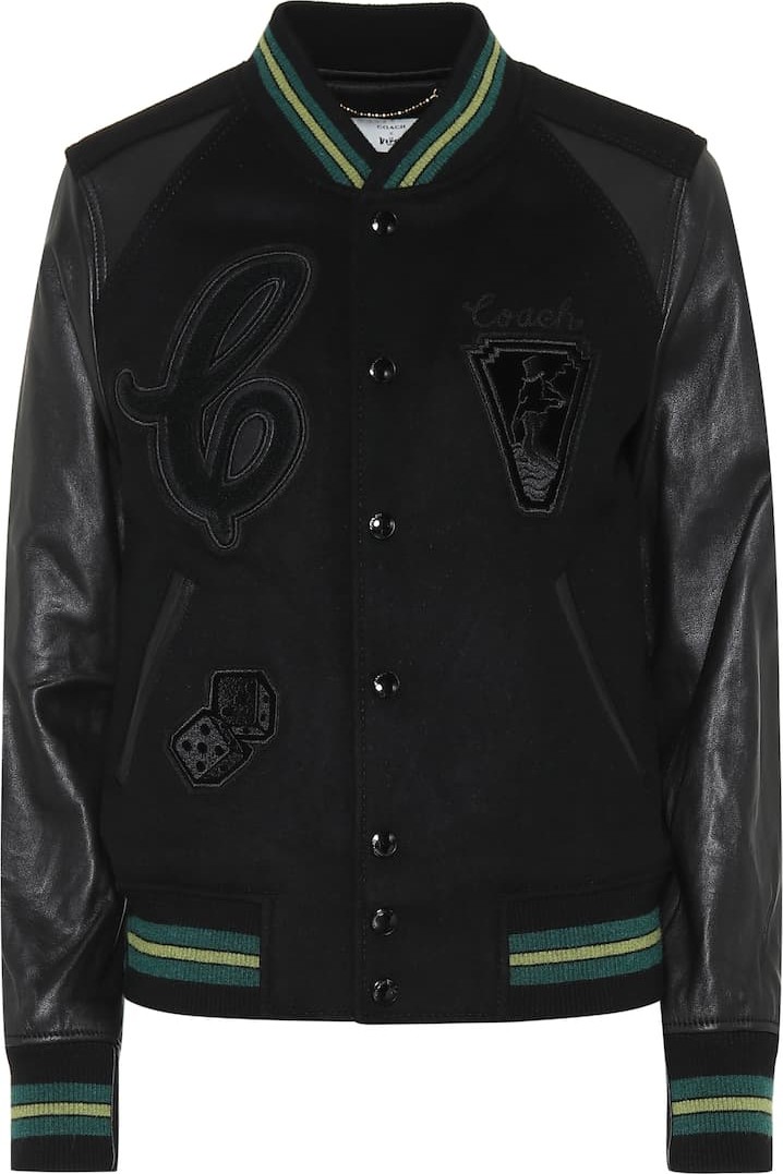 COACH Wool-blend bomber jacket