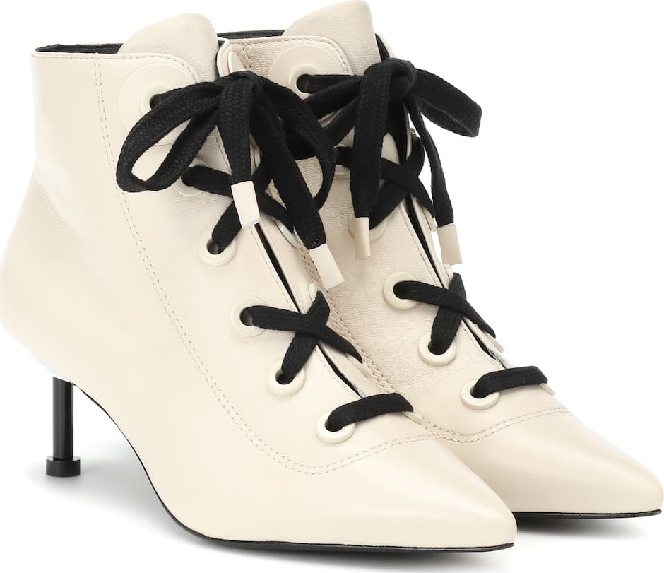 Mercedes Castillo Payton leather ankle boots