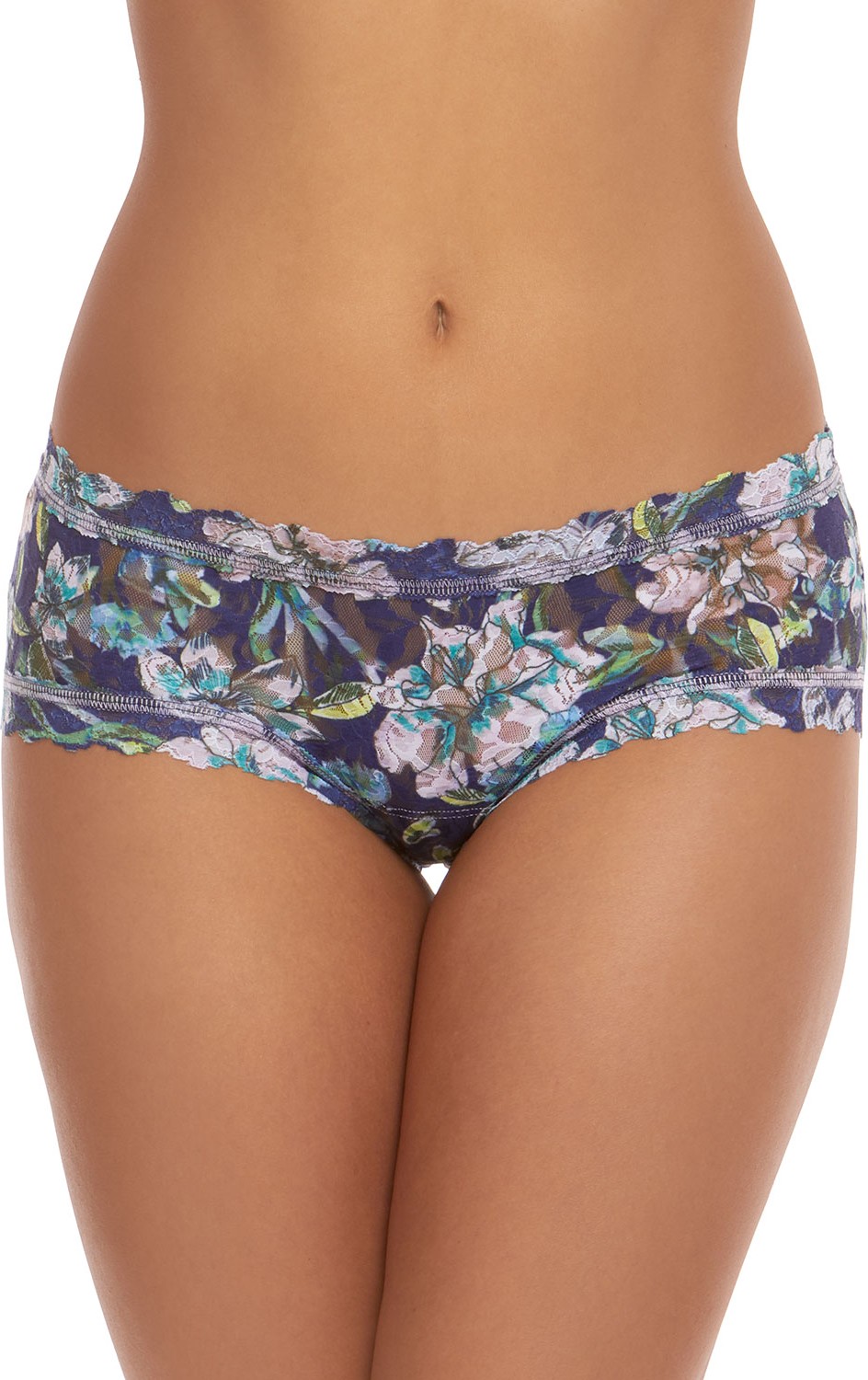 Hanky Panky Felice Floral Girlkini Lace Boy Shorts