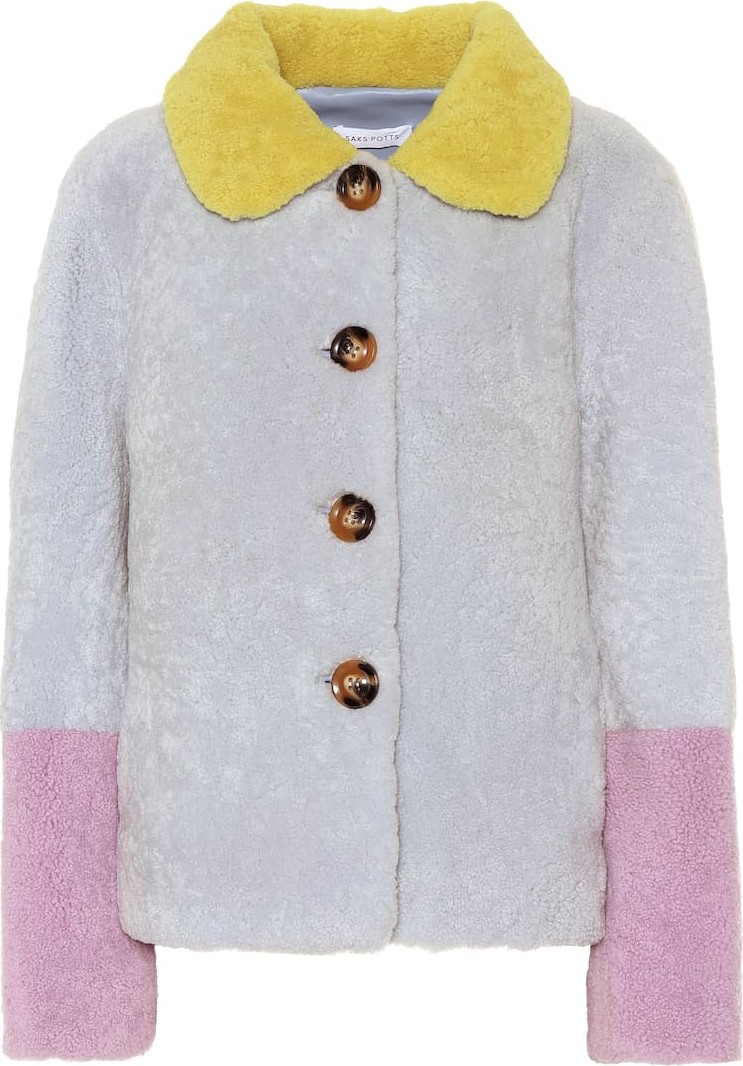 Saks Potts Lucia Baby shearling coat