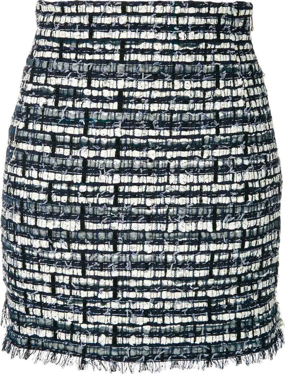 Thom Browne tweed mini skirt