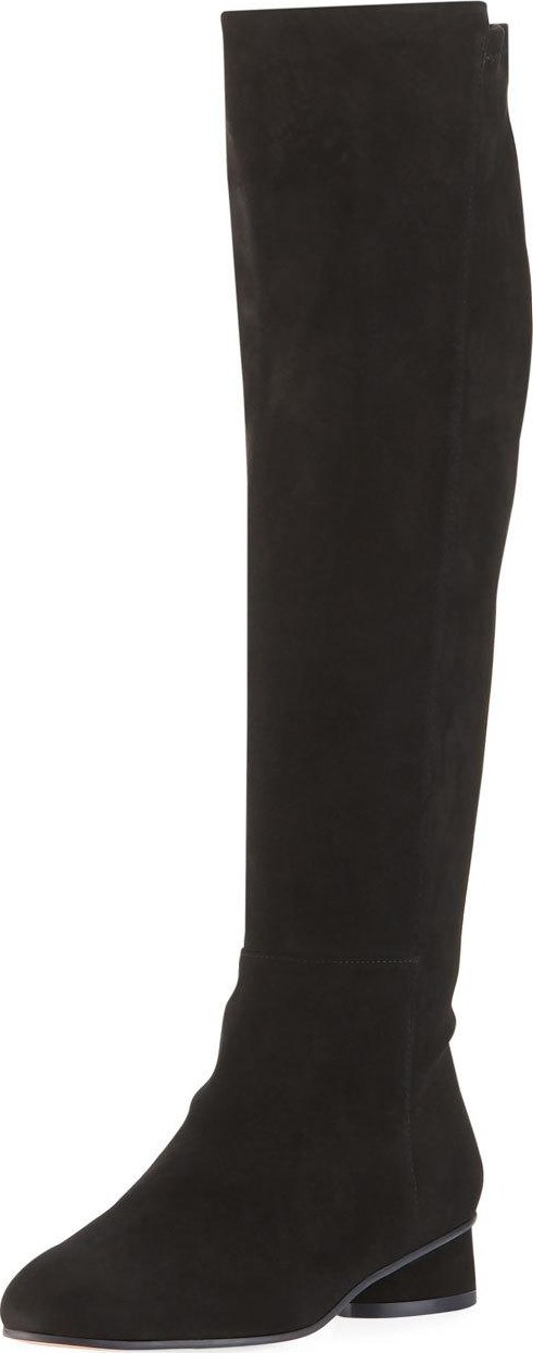 Stuart Weitzman Eloise 30mm Suede Knee Boots