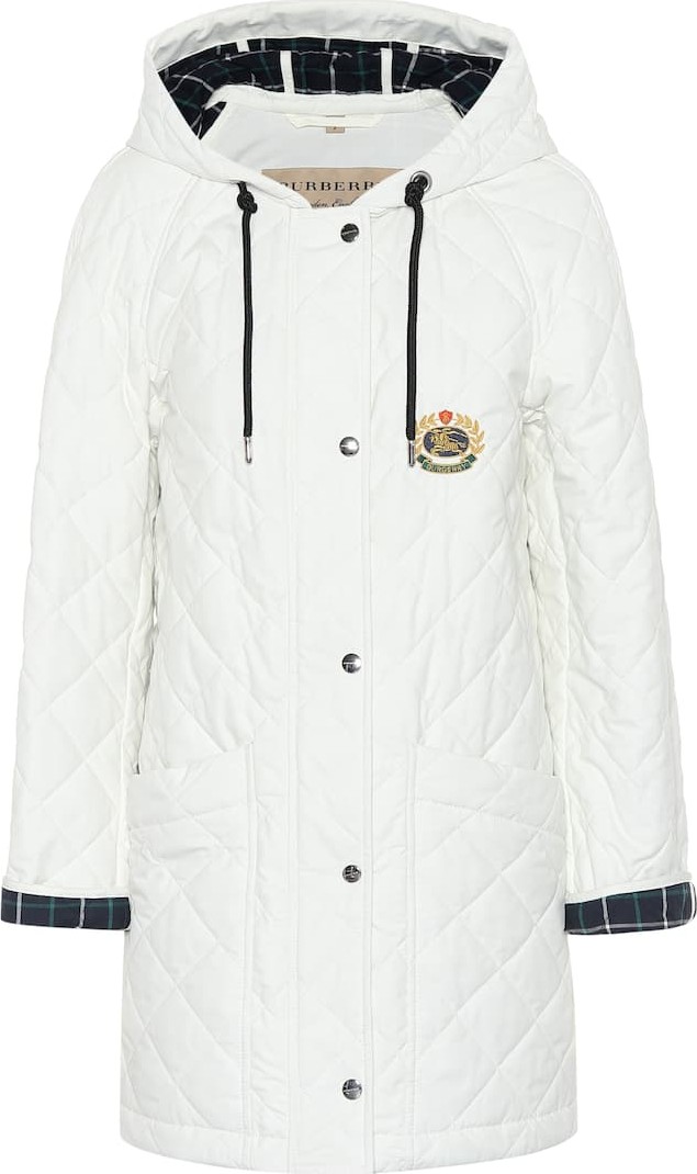 Burberry London England Lightweight quilted parka