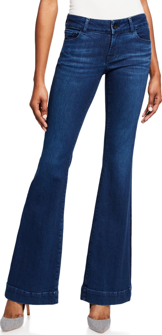 J BRAND Lovestory Low-Rise Flare Jeans
