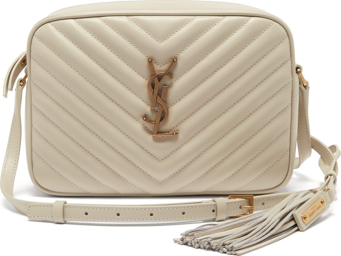 Saint Laurent Lou chevron quilted-leather cross-body bag