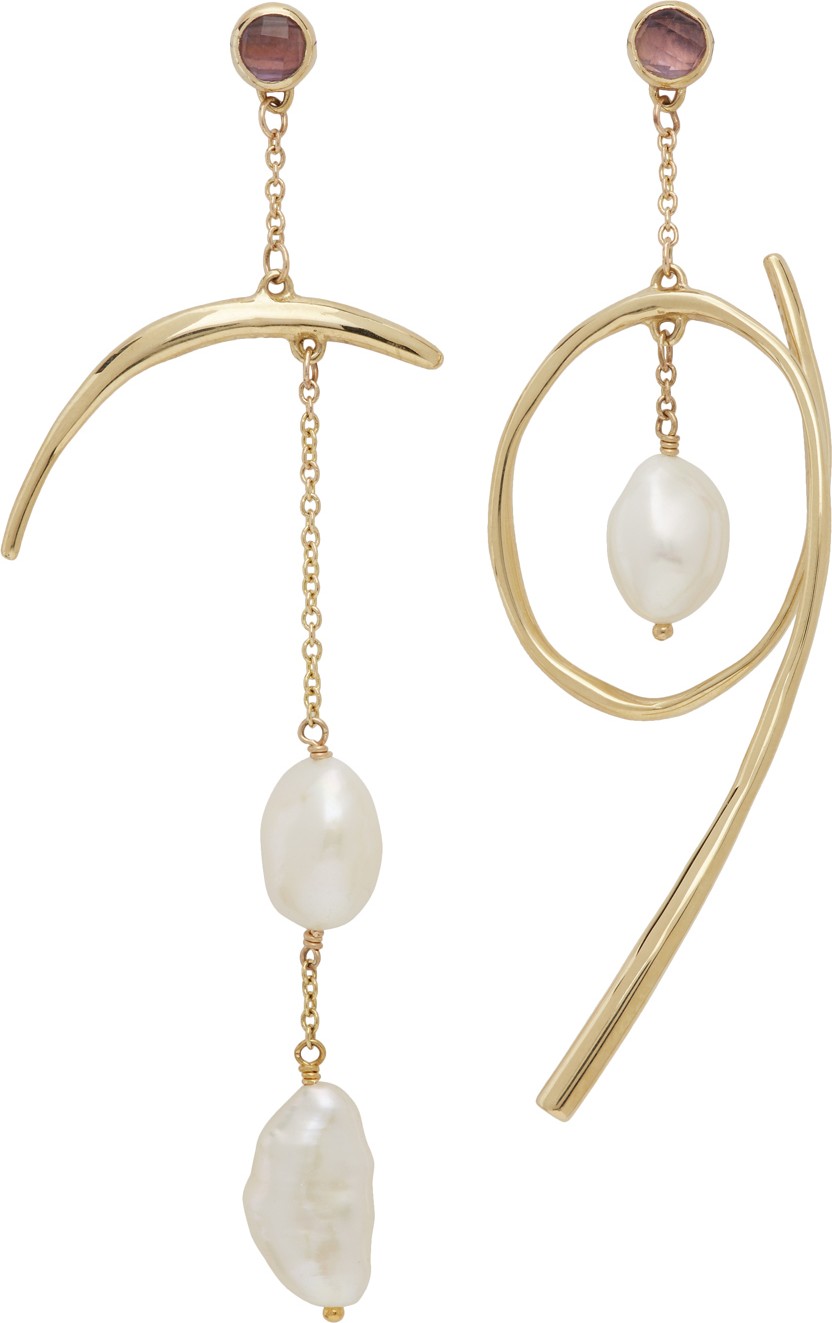 Faris Gold Celeste Earrings