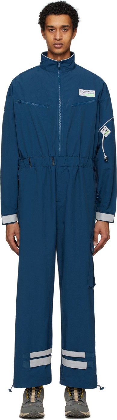 ADER error Navy Ferso Jumpsuit