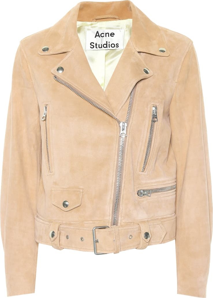 Acne Studios Mock suede biker jacket