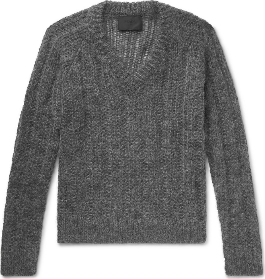 Prada Mohair-Blend Sweater