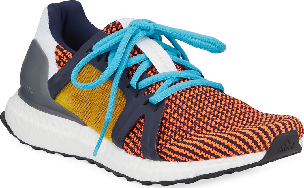 Adidas By Stella McCartney Ultraboost Lace-Up Knit Running Sneakers