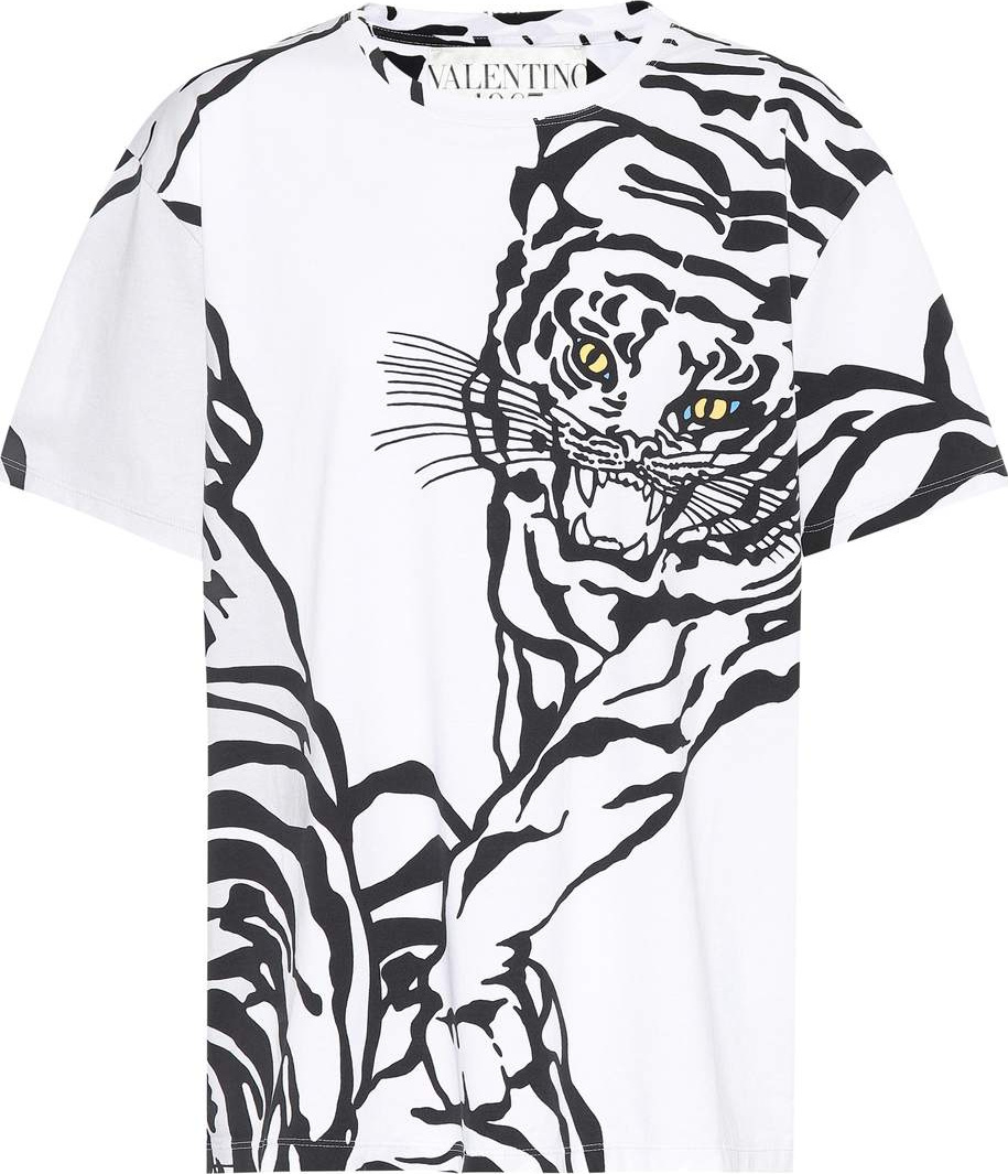 Valentino Printed cotton T-shirt