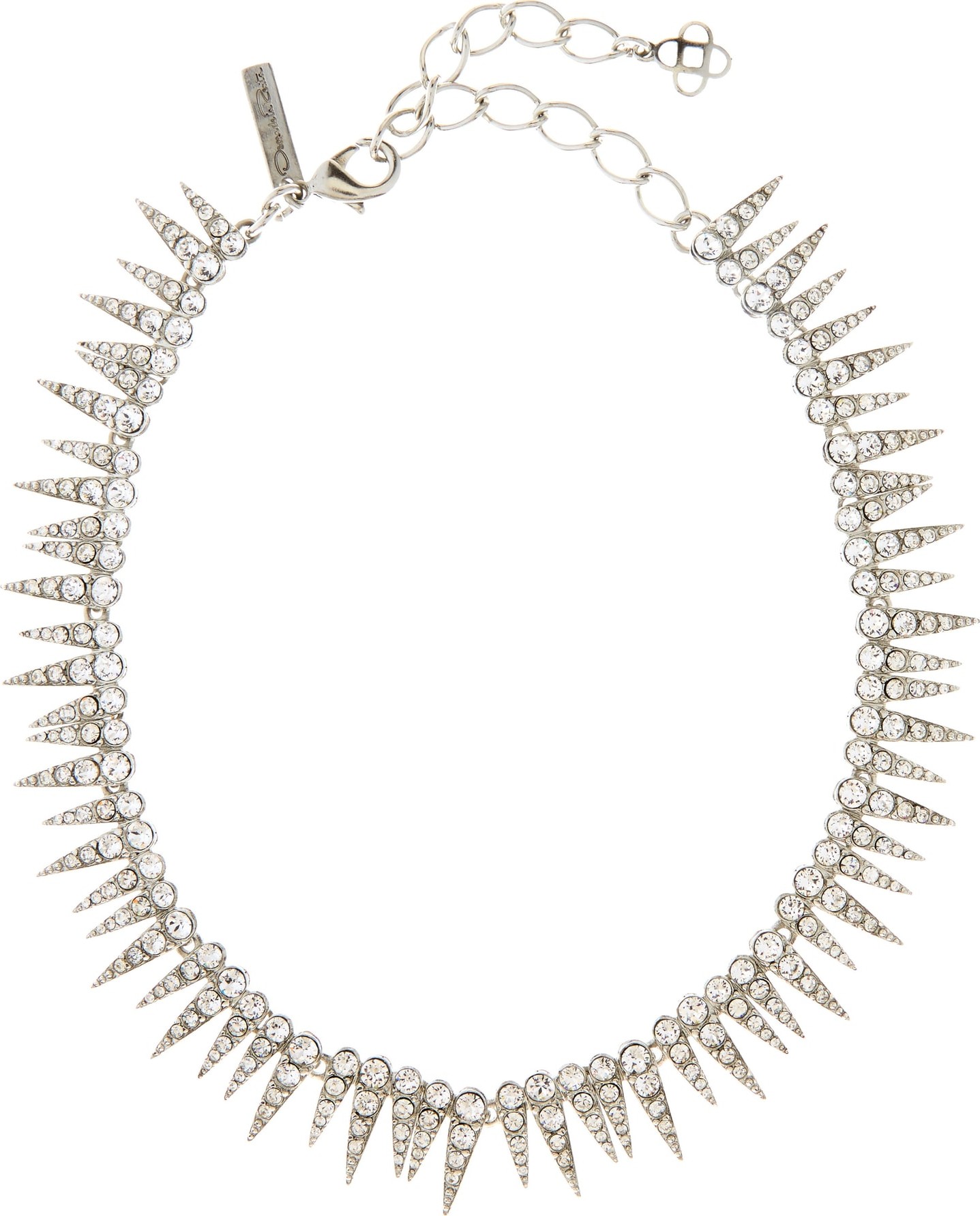 Oscar De La Renta Crystal Sea Urchin Necklace