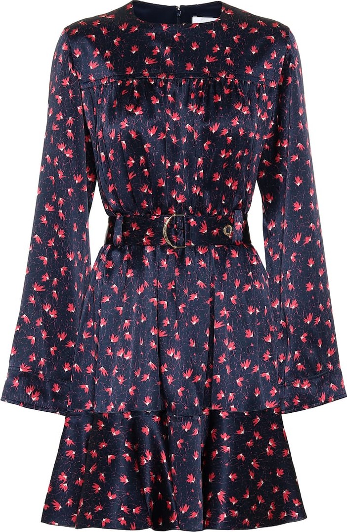 Chloe Printed silk minidress