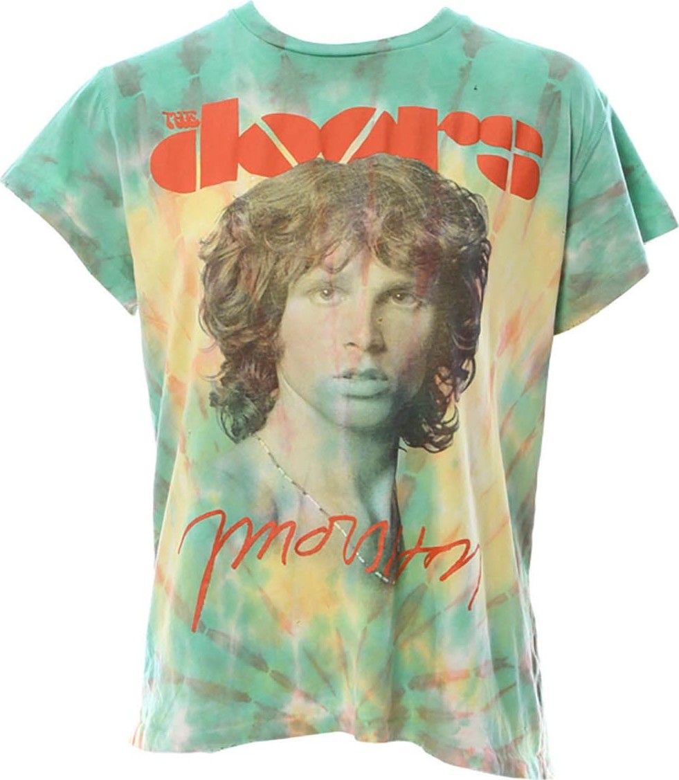 MADEWORN The Doors Morrison tie dye t-shirt