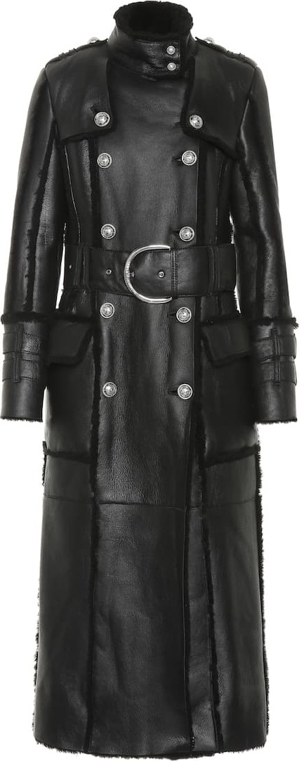 Balmain Shearling coat