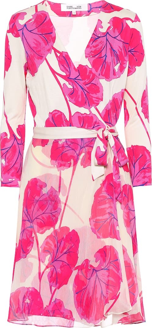DIANE von FURSTENBERG Irina printed silk wrap dress