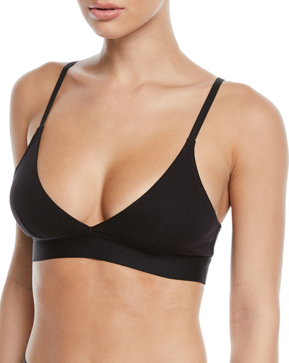 SKIN Hadlee Organic Cotton Bralette