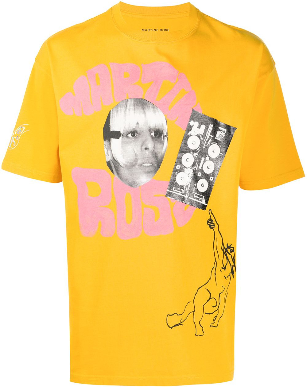Martine Rose - Graphic-print crew neck T-Shirt 