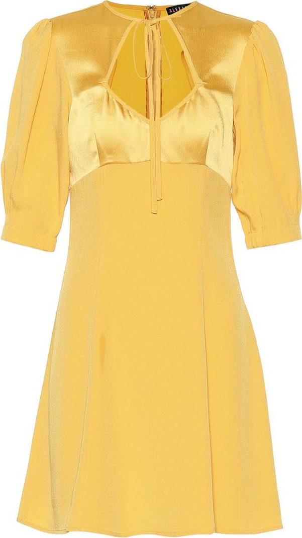 Alexachung Crêpe satin dress
