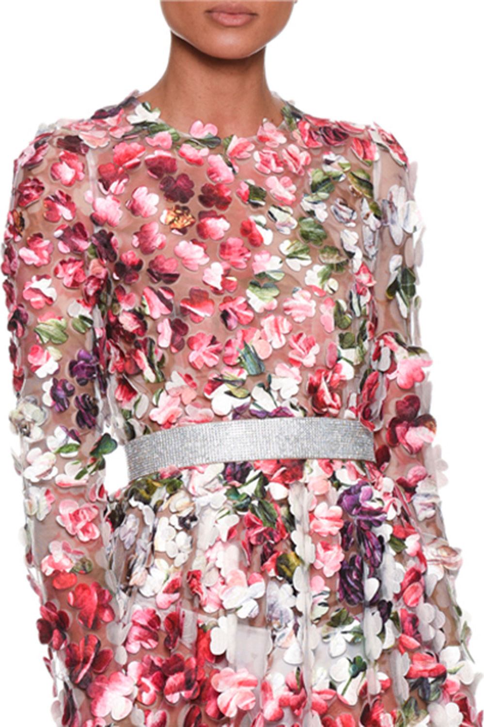 Dolce & Gabbana Crystal Embellished Waist Belt