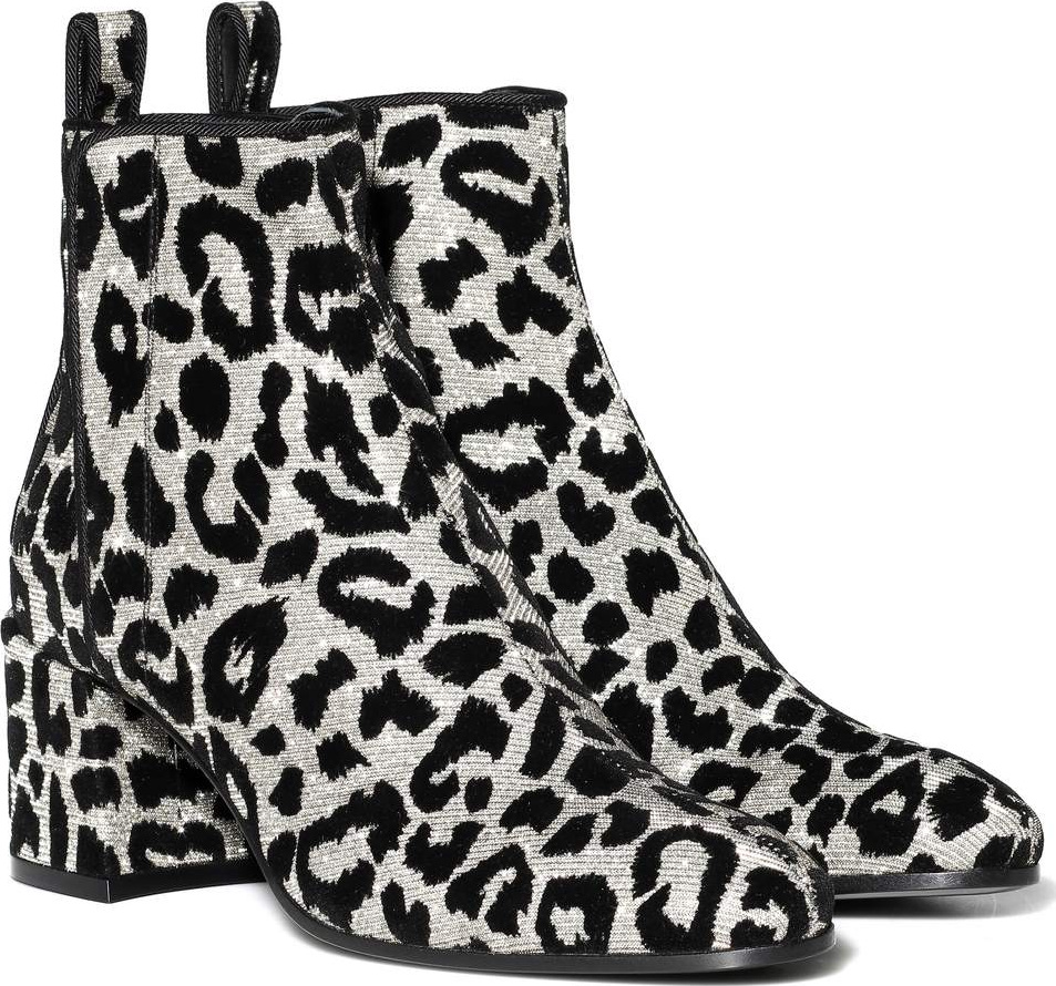 Dolce & Gabbana Leopard ankle boots