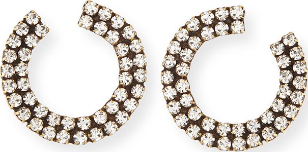 Auden Orion Crystal Hoop Earrings