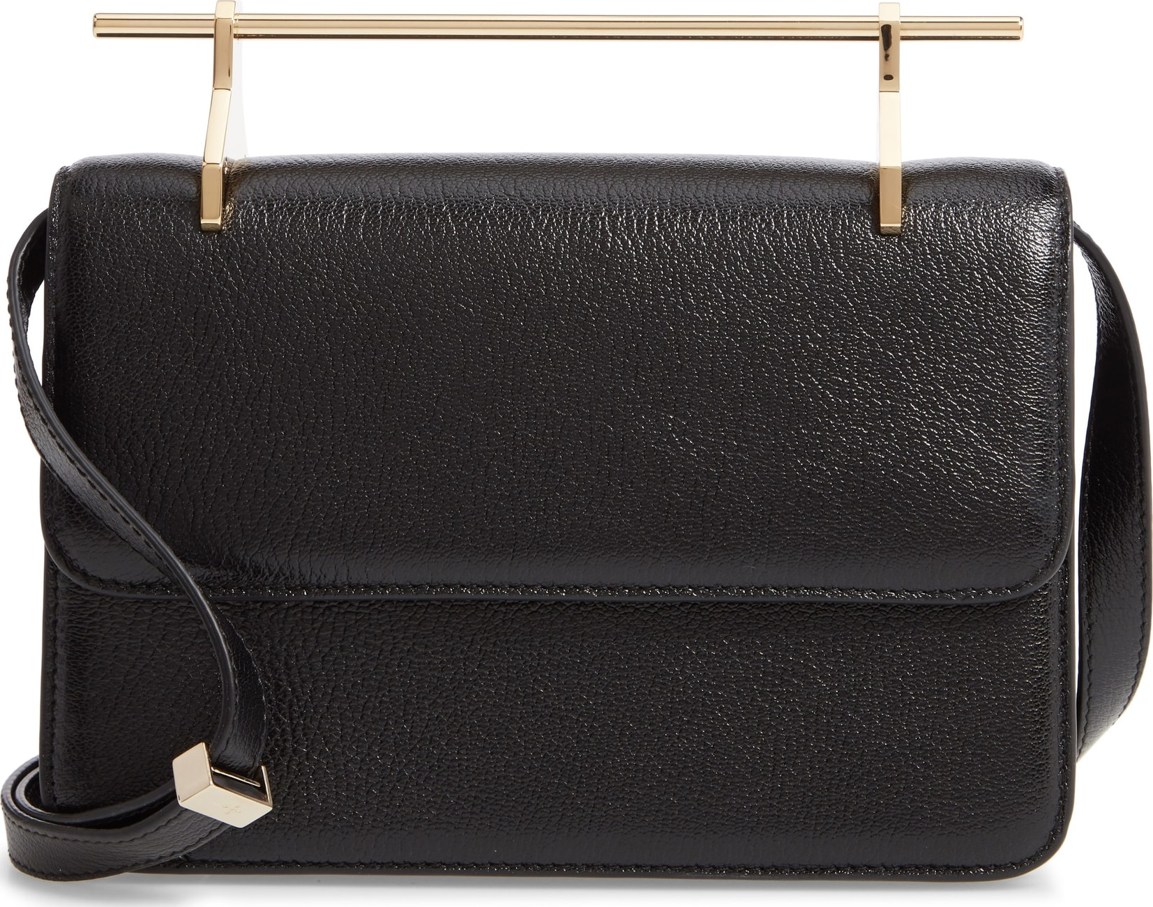 M2Malletier Fleur du Mal Lux Leather Shoulder Bag