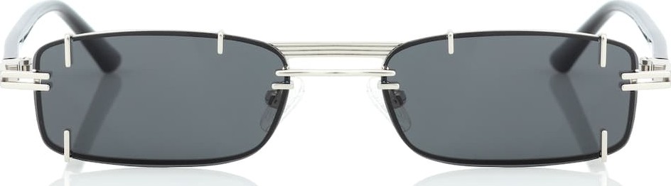 Y/Project x Linda Farrow rectangular sunglasses