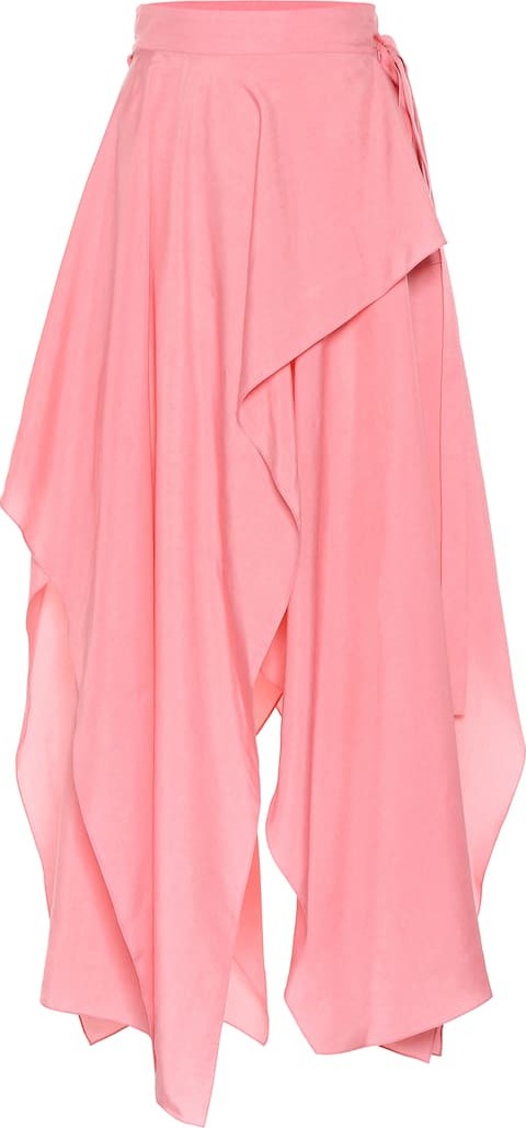 J.W.Anderson Asymmetric midi wrap skirt