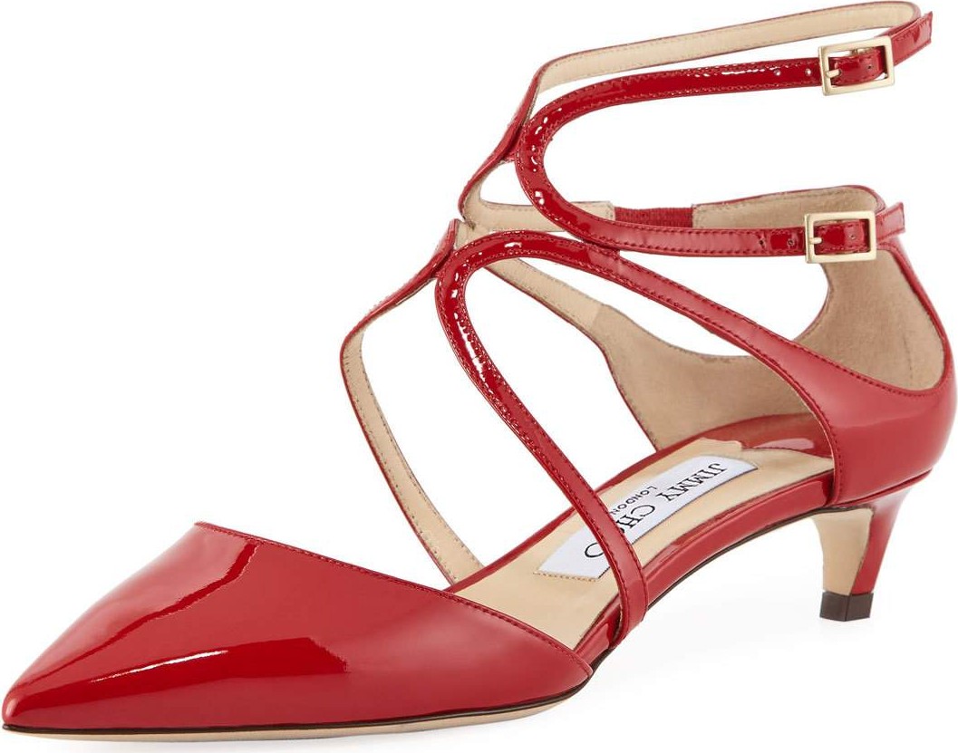 Jimmy Choo Lancer 35mm Patent Leather Pumps