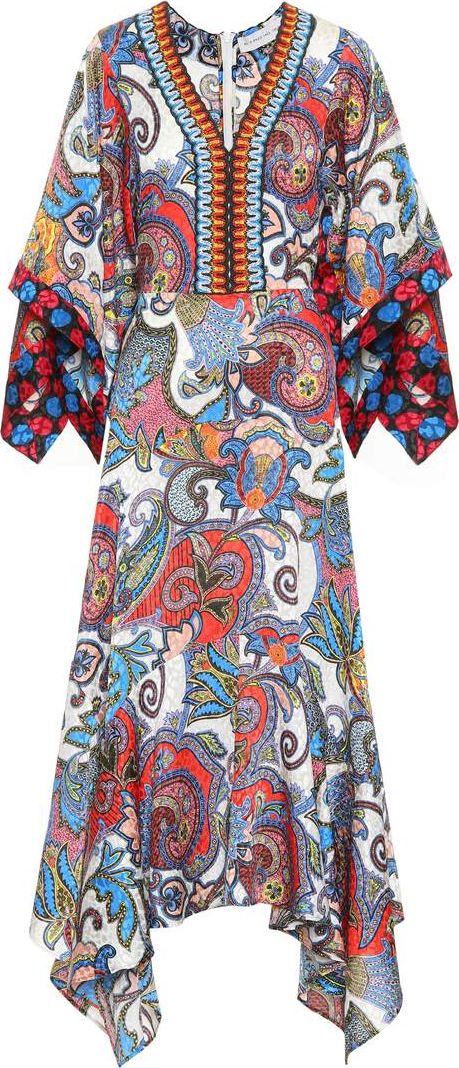 Etro Printed silk dress