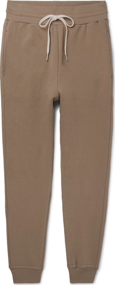 John Elliott Ebisu Slim-Fit Tapered Loopback Cotton-Jersey Sweatpants