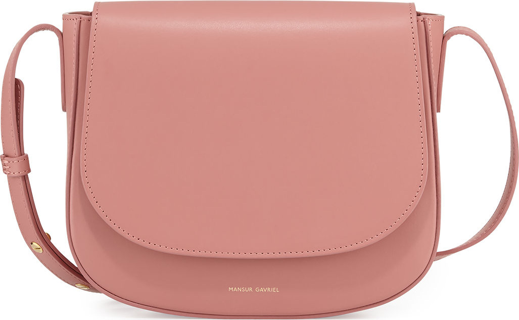 Mansur Gavriel Calf Leather Crossbody Bag
