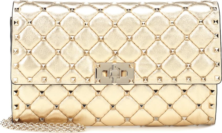 Valentino Valentino Garavani Rockstud Spike leather shoulder bag