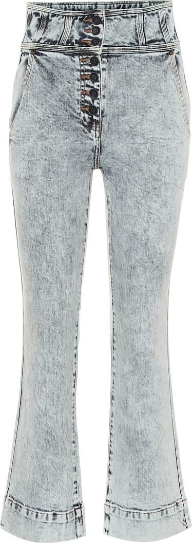 Ulla Johnson Ellis high-rise flared jeans