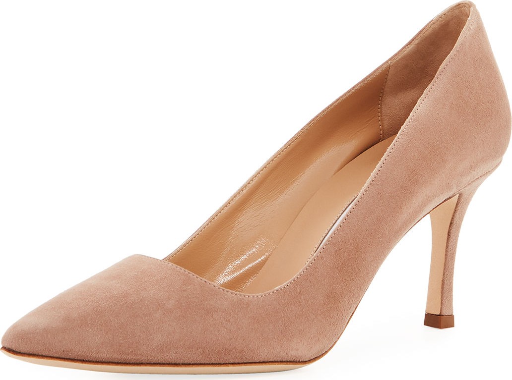 Manolo Blahnik BB Suede 70mm Pumps