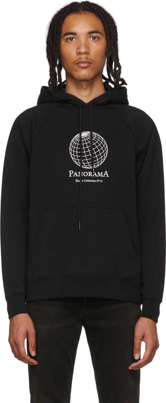 Etudes Black Anthem Panorama Hoodie
